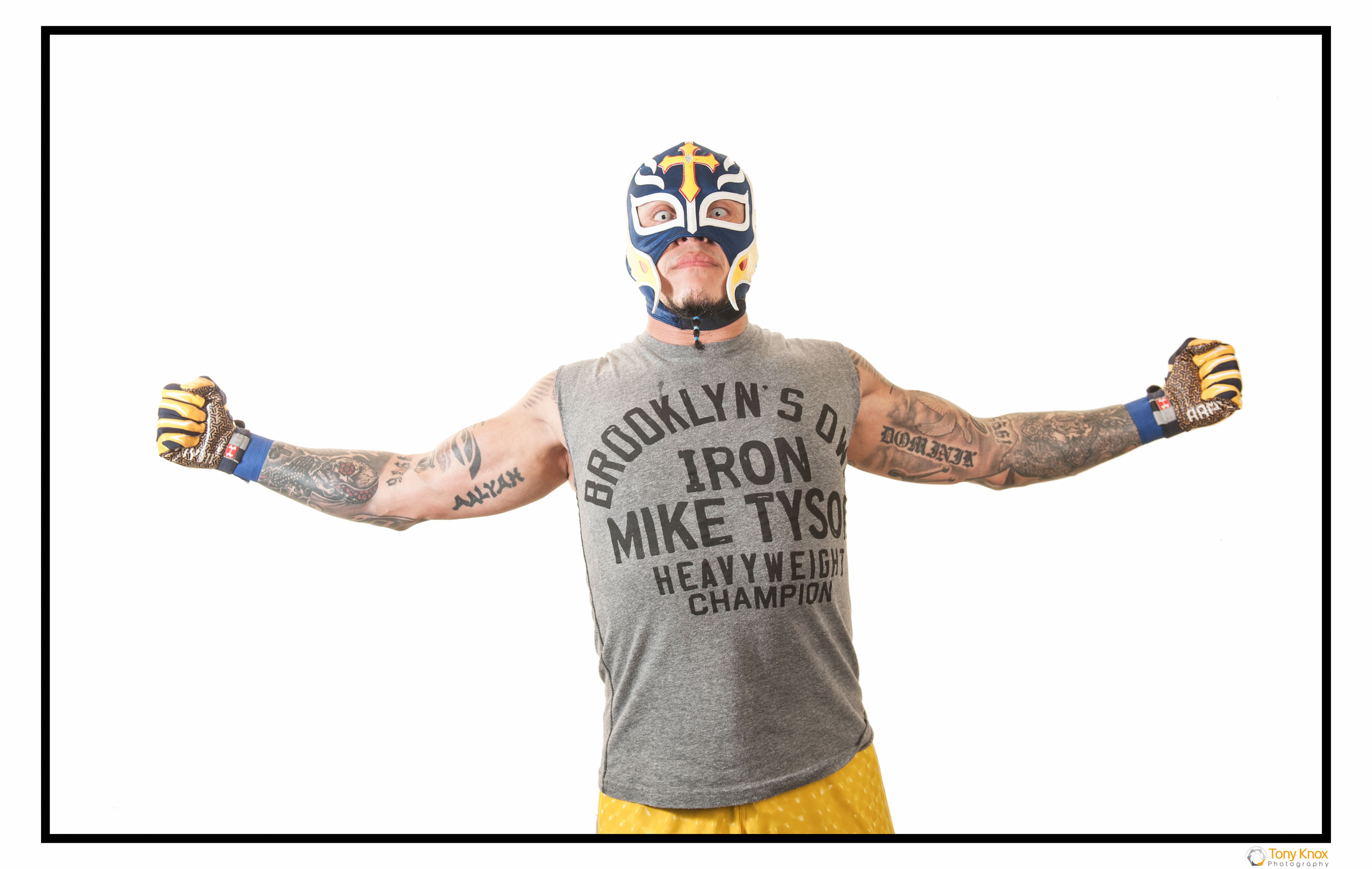Professional Wrestling Photography by Tony Knox featuring Rey Mysterio